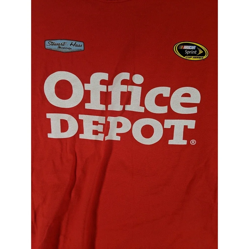 Chase Authentics Nascar Men's T Shirt Red XL Cotton Tony Stewart Haas Racing‎